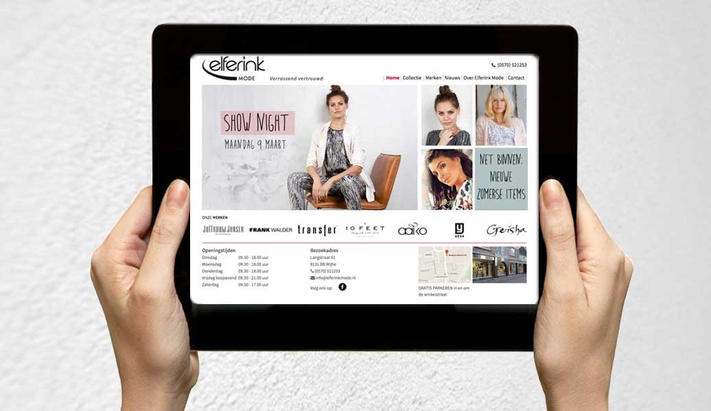 Elferink-Mode-Website