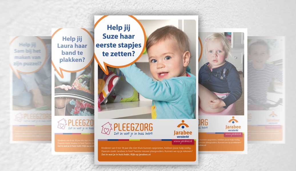 Jarabee-Pleegzorg-posters