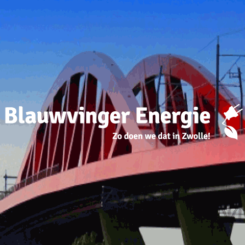 Twist-Ontwerp-Blauwvinger-Energie